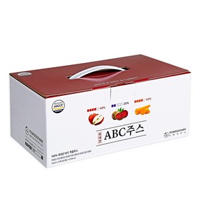 [연두팜] 찢어먹는) 국내산 ABC주스, 100ml, 30개