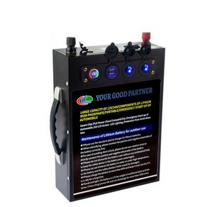 단방몰 인산철 리튬 배터리 파워뱅크 13V120AH (스마트 컬러 LCD 장착), 1개