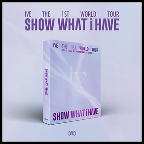 [IVE] [DVD] 아이브 IVE THE 1ST WORLD TOUR SHOW WHAT I HAVE (3disc) / 포토카드6종+접지포스터+포토북+디지팩+ID포토6종+아웃박스