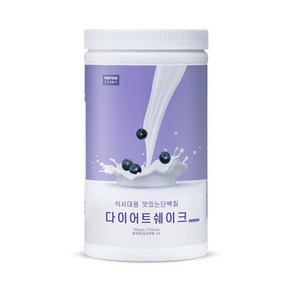 프로틴스토리 식사대용 맛있는 단백질 다이어트 쉐이크 블루베리블러썸 750g