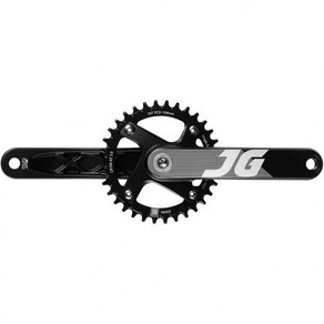 JGbike 산악 자전거 크랭크셋 스퀘어 테이퍼 6873 BB 170mm 104 BCD MTB BMX 로드 바이시일용 체인링 볼트 시마노와 호환SRAMFSA Gaint, SquaeTape-Round, 34T, 1개