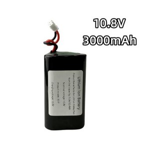 리튬 이온 원통형 충전식 배터리 팩 3S1P 작은 내부 저항 오염 없음 긴 사이클 수명 10.8V 3000mAh, 01 1PCS 3000mAh, 한개옵션1