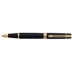 글로시 흑색 GT 만년필F 93250 FINE 자루 블랙 SF300 SHEAFFER, 없음, 상세 설명 참조