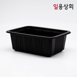 [ILYONG] 실링용기 JH 19147 2호 1000ml 400개 검정