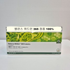 암웨이 뉴트리라이트 밸런스 위드인 프로바이오틱스 90포, 135g, 1개