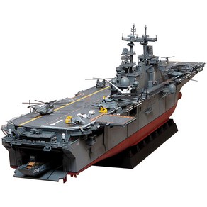 트럼페터 1/350 미해군 LHD-1 강습상륙함 와스프 05611 함선 군함 모형 프라모델, 1개