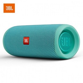 100% 원래 JBL 플립 5 블루투스 스피커 미니 휴대용 IPX7 방수 무선 야외 스테레오베이스 음악, Teal, 청록색