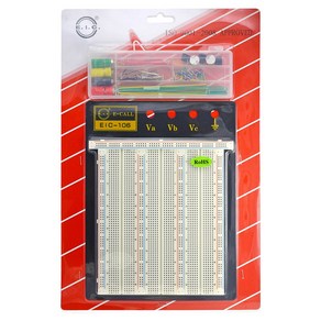 E-CALL EIC-106J 브레드보드 빵판 (점퍼와이어 포함) Breadboard