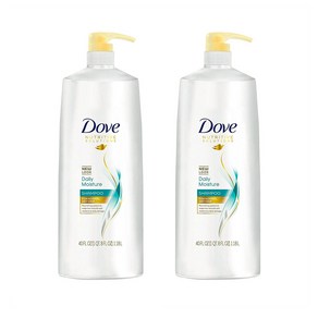 Dove Nutitive Solutions Shampoo 도브 뉴트리티브 솔루션 샴푸 40oz(1.18L) 2팩, 1개, 1.18L