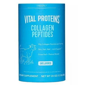 [사은품증정] 네추럴 홀 뉴트리션 바이탈 프로틴 콜라겐 펩타이드 680g Natual Whole Nutition Vital Poteins Collagen, 챱스틱(랜덤) 1개, [1개] : 콜라겐, 1개