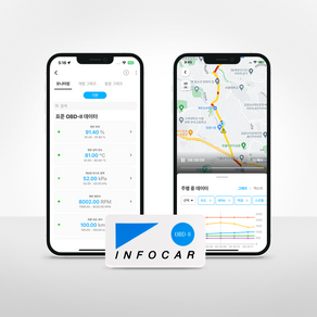 인포카 자동차 스캐너 IO180-IH andoid iOS동시호환 OBD2 / ELM327 / 자동차 진단기, 1개