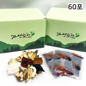 자연애향 진한 수제 전통 쌍화차 30포 한방차, 100ml, 60개입, 1개, 100ml