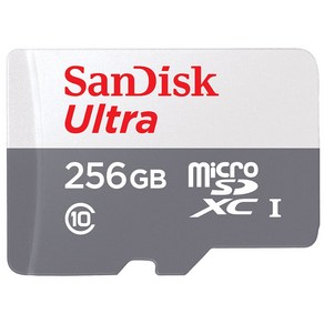 샌디스크코리아 공식인증정품 마이크로 SD카드 SDXC ULTRA 울트라 QUNR 256GB, 1개