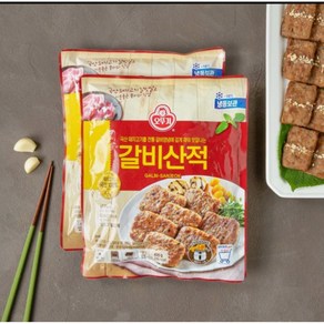 [오뚜기] 갈비산적 800g(400g*2개입), 400g, 2개