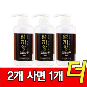 미산약초농장 건강한 두피를 위한 엄지왕 모발샴푸 500ml x3, 3개