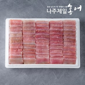 극한직업 방송 내일도착 싱싱나주영산포 제일홍어 홍어회드레스 1kg 초장 애 뼈 서비스, 200개