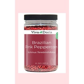 VIVADORIA 핑크페퍼 Bazilian 핑크통후추 스팀멸균 227g, 1개