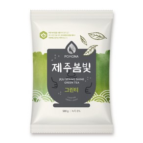 포모나 제주봄빛 그린티 파우더 500g 4개, 1개입