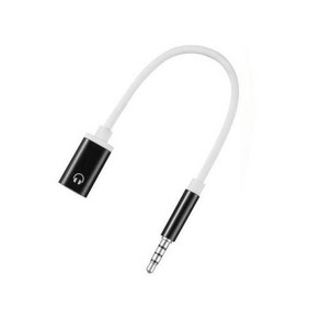 수-C 타입 암 헤드폰 Aux 케이블 변환기 C 타입-3.5mm 잭 이어폰 오디오 어댑터 3.5mm 1 개