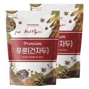 해나식품 푸룬 건자두 푸룬홀 미국산, 2개, 1kg