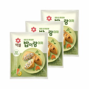 백설 밥이랑 야채 27g x3개