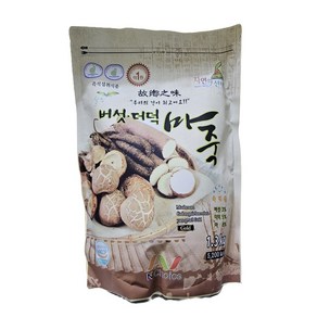 엔초이스 버섯더덕마죽 즉석식품건강 영양죽 아침대용, 1.3kg, 6개