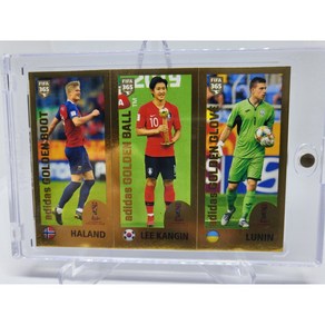 2019 Panini FIFA 365 이강인 홀란드 RC 루키카드 스티커 축구카드