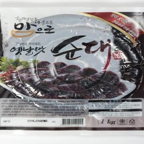 옛날맛순대(중탕용) 도야지식품 냉장 통 1Kg, 1개