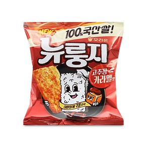 오리온 뉴룽지 고추장 카라멜맛 105g 누룽지 쌀과자, 1개