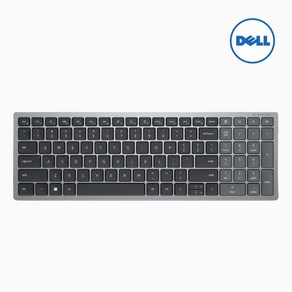 Dell KB740 컴팩트 멀티 디바이스 USB 무선수신기 블루투스 한영 키보드 (580-AKQJ)