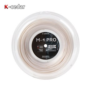 케이세다 M-4 PRO 1.18 200m 화이트 4각 테니스거트, 4개