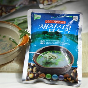 하동 섬진강재첩마을 재첩국 조개섬 진한 재첩진국 500g, 500mg, 5개