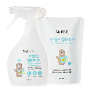 마이비 얼룩제거제 스프레이 용기 330ml + 리필 300ml, 1세트