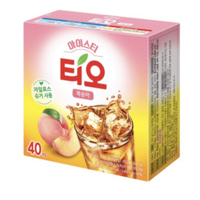 티오 아이스티 복숭아맛, 13g, 1개입, 80개