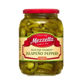 메제타 슬라이스 할라피뇨 페퍼스 고추절임 피클 Mezzetta Sliced Tamed Jalapeo Peppers, 1개, 946ml