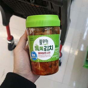 풀무원 톡톡 썰은 김치 통 400g