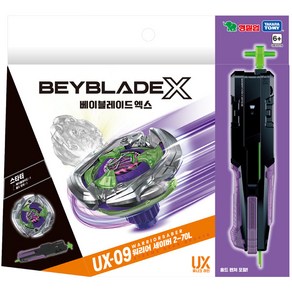 베이블레이드 X UX-09 부스터 워리어 세이버 2-70L 당일발송, 1개, 단품