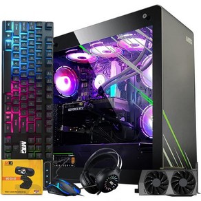 오로라 맥스 게이밍 타워 PC- 인텔 코어 i5 12세대 RTX 3060 12GB 192비트 32GB RGB 램 2TB Nvme 2TB HDD 27인치 165Hz 모니, RTX-3060_512GB Nvme