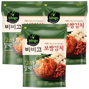 비비고 보쌈김치 400g x 3개