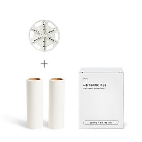 시홈 보풀제거기 [SH-WC01 전용] 6중 칼날 2개입, 시홈 다이아몬드 칼날 1개입 + 테이프 클리너 2개입