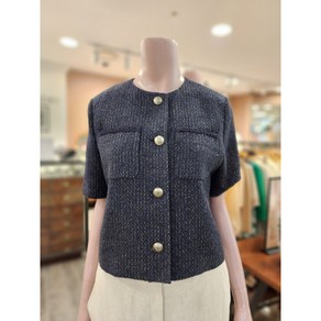 BCBG [올앤선드리] 베베카TWEED JK _ A3F7J102 55 [NAVY]