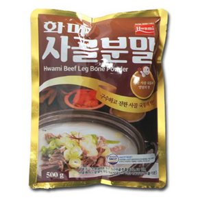 화미 사골분말, 500g, 6개