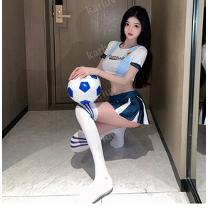 성인 할로윈데이 의상 치어리더 축구복 코스프레 코스튬