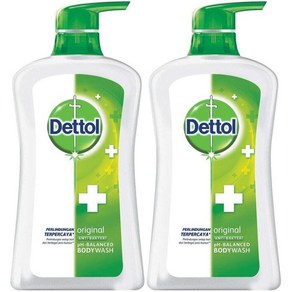 데톨 항균 pH 밸런싱 바디워시 오리지널 Dettol Anti Bacteial pH-Balanced Body Wash Oiginal, 2개