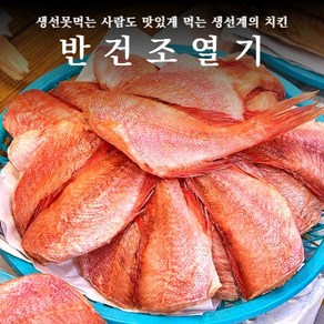 생선 못먹는 사람들이 좋아하는 반건조 열기 3~5미, 열기 3-5마리, 1개