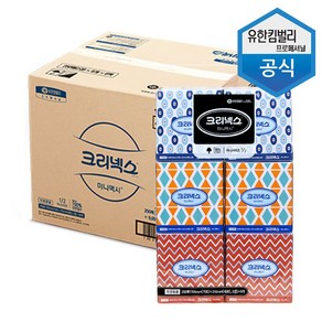 46043 크리넥스 미니맥시 각티슈 250매 18곽 (소분) 유한킴벌리 화장지 미용티슈, 18개