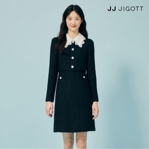 JJ지고트 레이스 칼라 재킷 원피스 GP3P0OP321