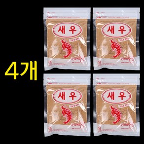 [낚시야놀자] 일성 새우가루 (배합용) 집어제 유인제 떡밥 낚시 떡밥/집어제, 100g, 4개