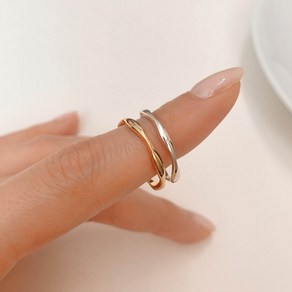 [당일/silver] 심플하고 세련된 감성의 실버링 soft ring