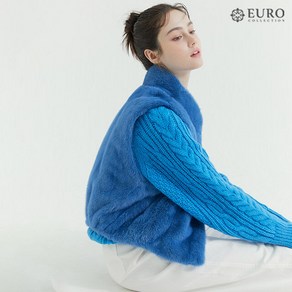 ★리얼 밍크★ 유로(EURO) 풀스킨 밍크 베스트 (24FW)